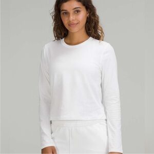 Lululemon classic fit cotton blend long sleeve